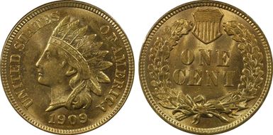 1909 1C Indian MS63RD