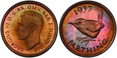 1937 1/4D S-4116 PR65RB