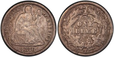 1876-CC 10C DDO FS-102 Right C High VF35