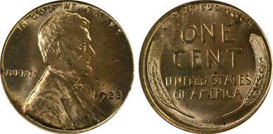 1923 1C MS63RD