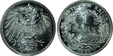 1914-D Mark J-17 Ag MS67
