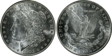1903-O $1 MS64