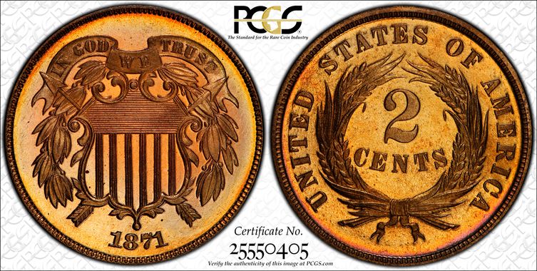 Cert 25550405 - Coin Image