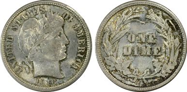 1916 10C Barber MS63