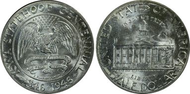 1946 50C Iowa MS66