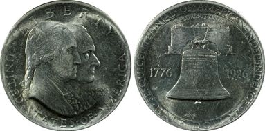 1926 50C Sesquicentennial MS64