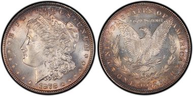 1878 7/8TF $1 VAM 30, Extra Talons MS64