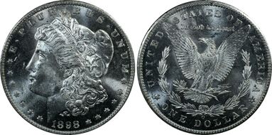 1898-O $1 MS63