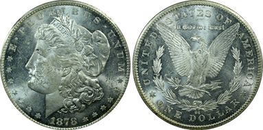 1878-CC $1 MS62