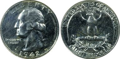 1942 25C PR63