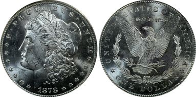 1878-S $1 MS63