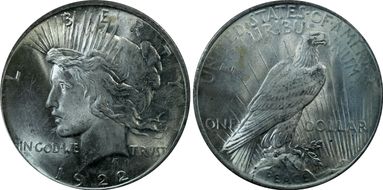 1922 $1 MS64