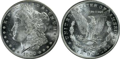1900-O $1 MS64