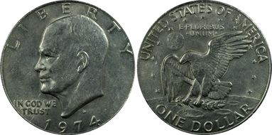 1974-D $1 N1