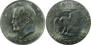 1971-D $1 N1