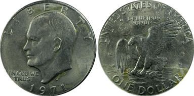 1971-D $1 N1