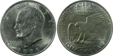 1971-D $1 MS62