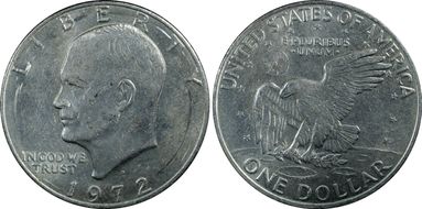 1972-D $1 N1