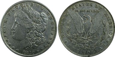 1880 $1 XF40