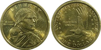2000-P SAC$1 MS64