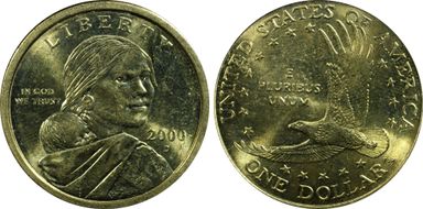 2000-D SAC$1 MS64