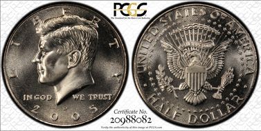 2005-D 50C Satin Finish SP68