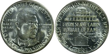 1948-S 50C Booker T. Washington MS66