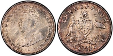 1922(m) 3D MS65