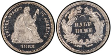 1868 H10C PR65+ DCAM