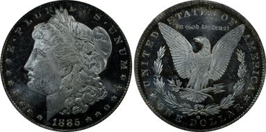 1885-O $1 MS64DMPL