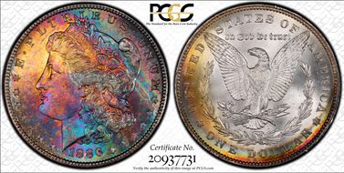 1886 $1 MS65