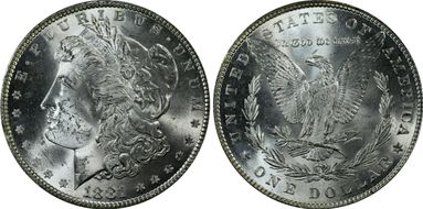 1881 $1 MS63