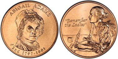 (2007) Medal Abigail Adams MS66RD