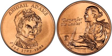 (2007) Medal Abigail Adams MS68RD