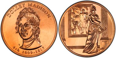 (2007) Medal Dolley Madison MS67RD