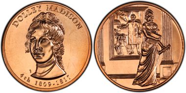 (2007) Medal Dolley Madison MS68RD