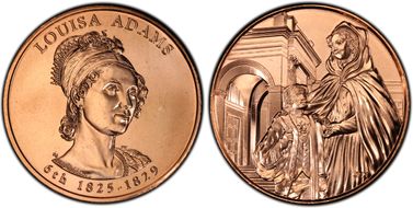(2008) Medal Louisa Adams MS64RD