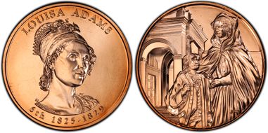 (2008) Medal Louisa Adams MS67RD