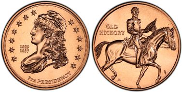 (2008) Medal Jackson's Liberty MS67RD