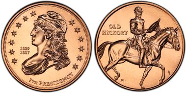 (2008) Medal Jackson's Liberty MS67RD