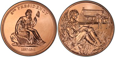 (2008) Medal Van Buren's Liberty MS67RD