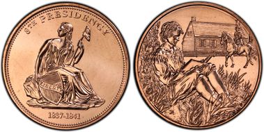 (2008) Medal Van Buren's Liberty MS67RD