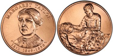 (2009) Medal Margaret Taylor MS67RD