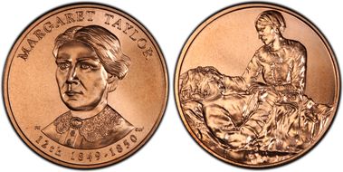 (2009) Medal Margaret Taylor MS66RD