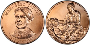 (2009) Medal Margaret Taylor MS67RD