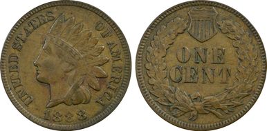 1888 1C AU53BN