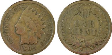 1909-S 1C Indian VG10BN