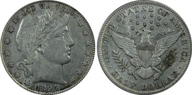 1894 50C AU50