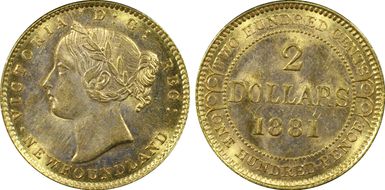 1881 $2 MS64