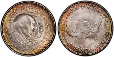 1952-S 50C Washington-Carver MS66+